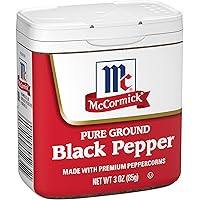 McCormick Pure Ground Black Pepper, 3 Oz