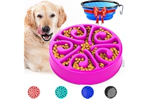 Freefa Slow Feeder Dog Bowls, Dog Slow Feeder Bowl, Puzzle Dog Food Bowl, Maze Dog Food Bowl, Slow Feeder Dog Bowls Large Breed, Medium Breed, Small Breed, Slow Eating Bowl, Puppy Bowl