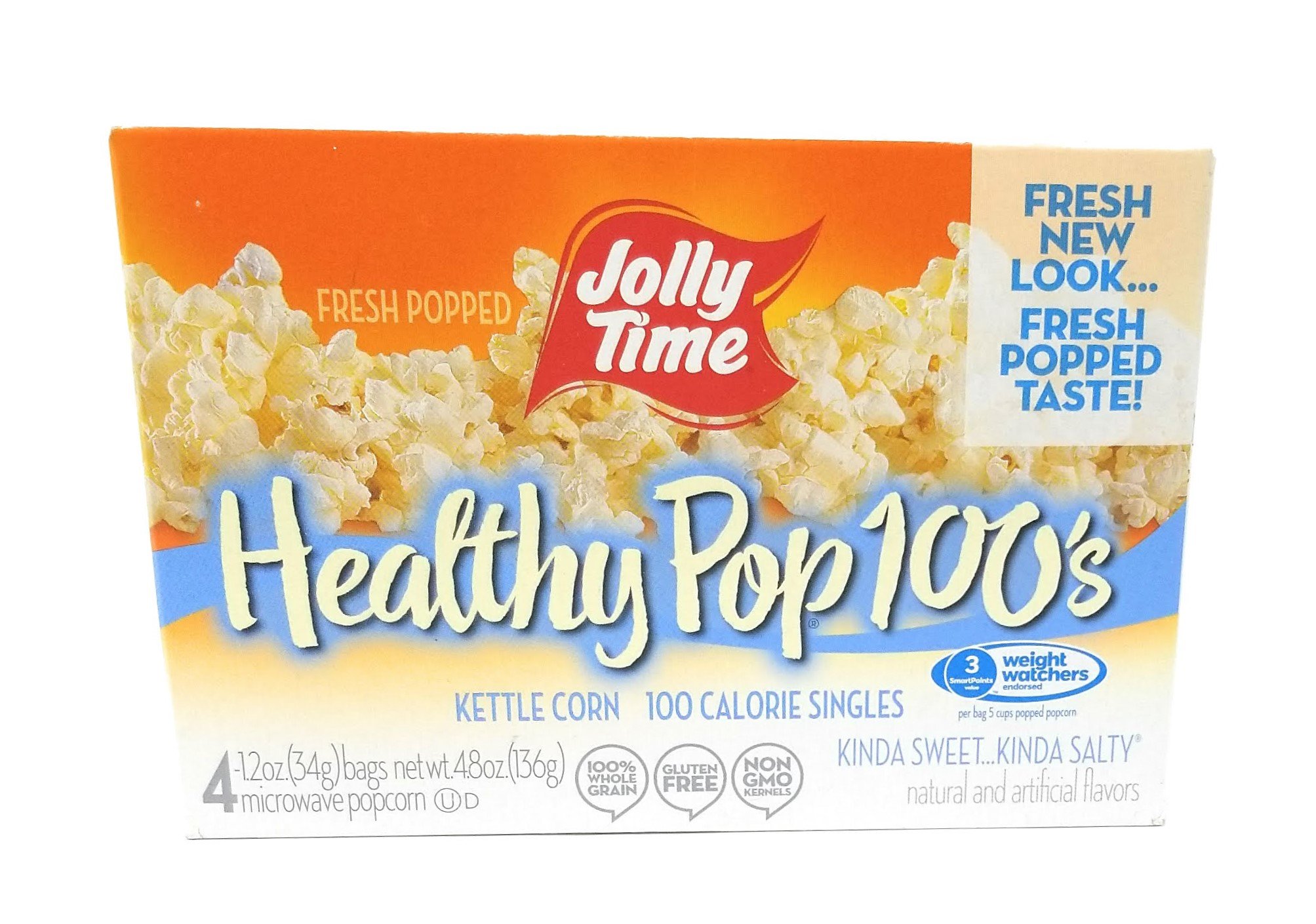 Jolly Time Popcorn 100 Calorie Healthy Pop Butter Mini Bags