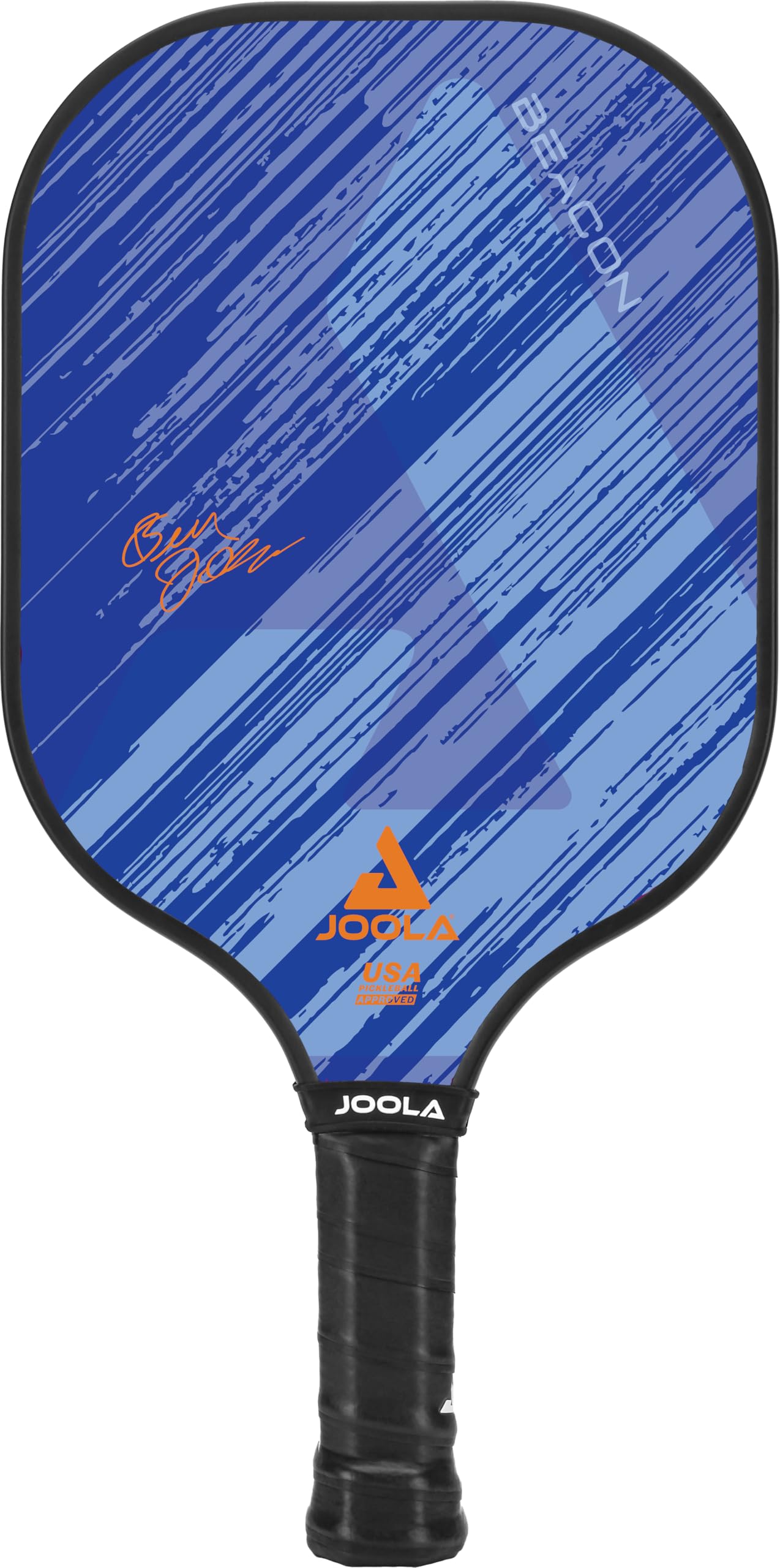 JOOLA Beacon Pickleball Paddle – Fiberglass Graphite Surface for More Power – Lightweight Pickleball Paddle w/Increased Control - Multiple Colors & Designs - USAPA Approved - Blue Image