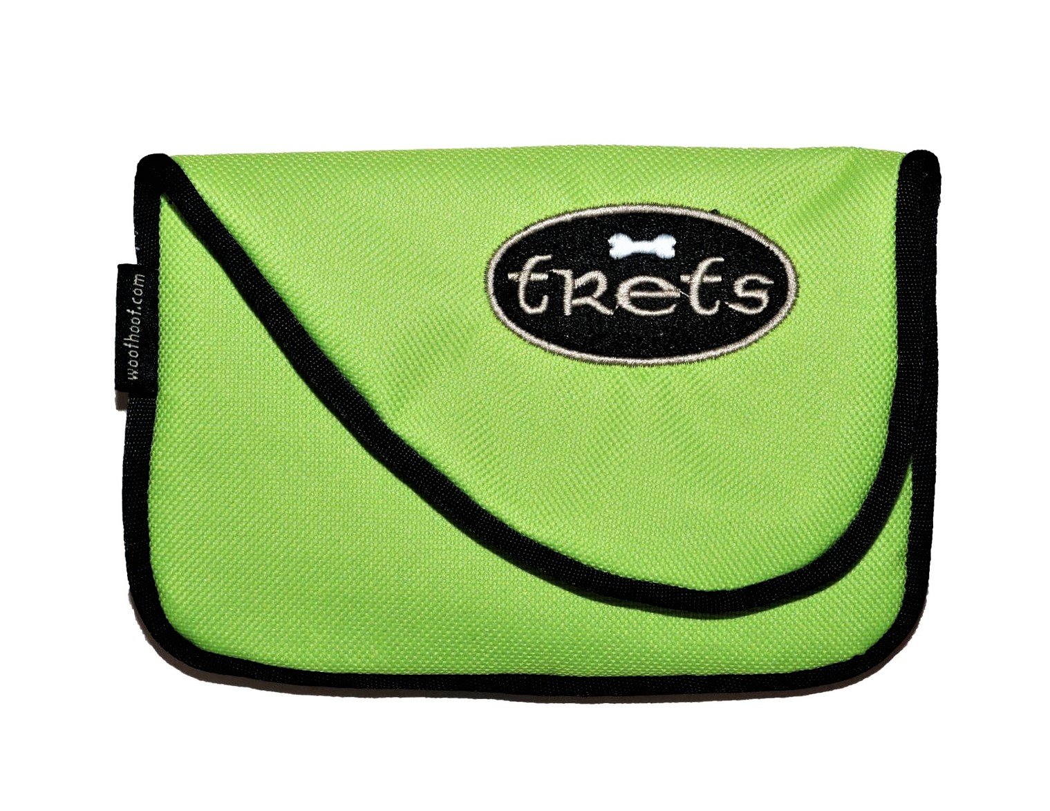 Woof Hoof Lime Green Dog Cat Treat Pouch Training Rewards Bag
