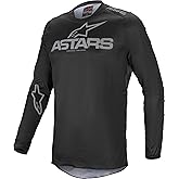 Alpinestars Fluid Graphite Jersey Black/Dark Gray Xl (3762321-111-XL)