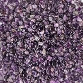 JOHOUSE 1 LB Amethyst Chips, Quartz Crystals, Polished Stone Vase Filler | Irregular Shaped Succulent Rocks for Plants Indoor, Betta Fish Tank Gravel, Table Scatter and DIY Crafts