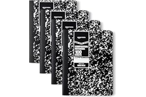 �鶹�� Basics Composition Notebook, Wide-Ruled, Sturdy Cover with Conversion Charts, for School, Home, and Office Use, 100 Sh