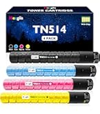 Amazon.com: 4-Pack TN-514 Toner Cartridge (1BK/1C/1M/1Y) - Lovn