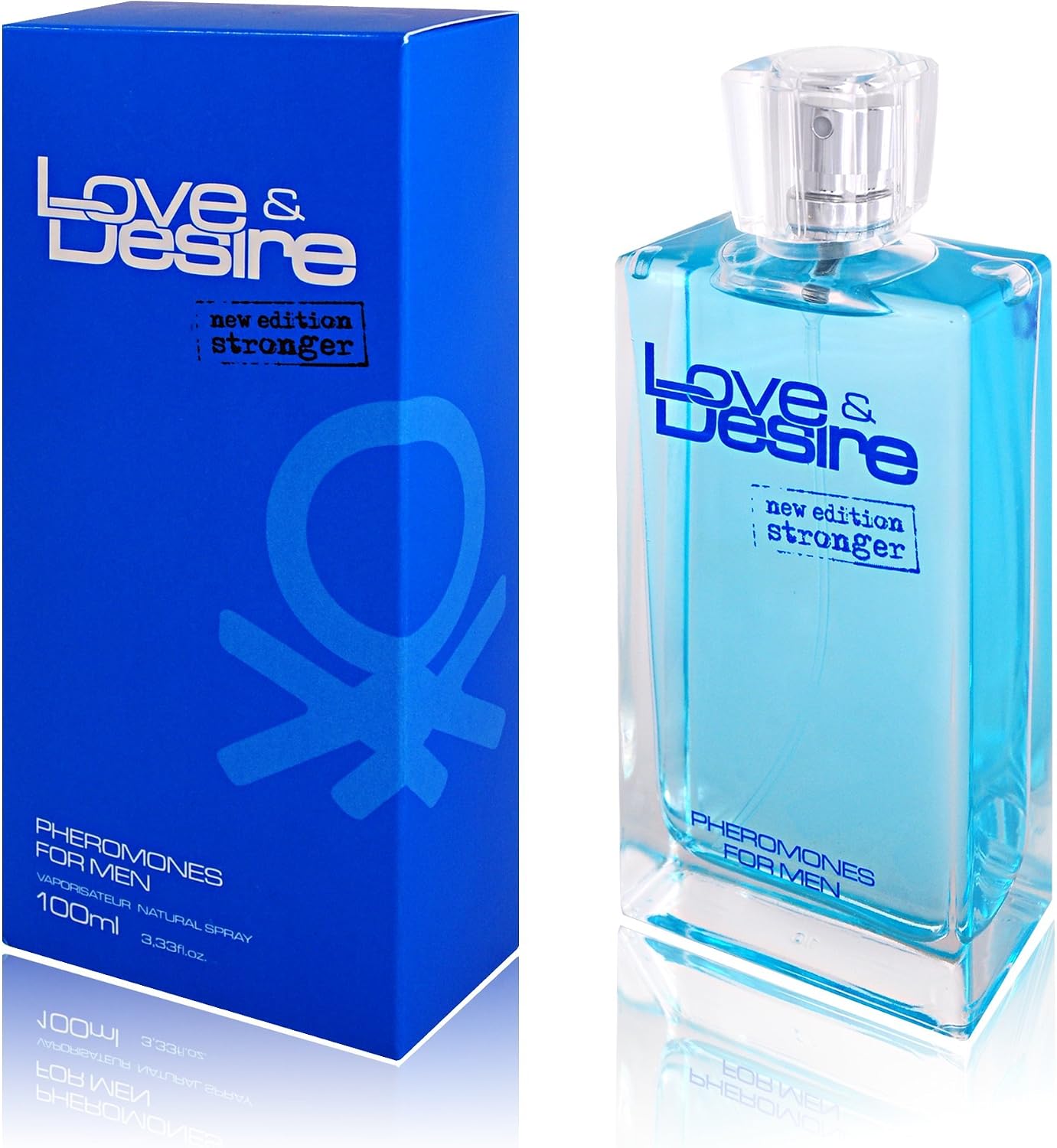 Love & Desire perfume pheromones for men 100 ml seduce women > fresh & vivid scent!, 100 ml (Pack of 1)