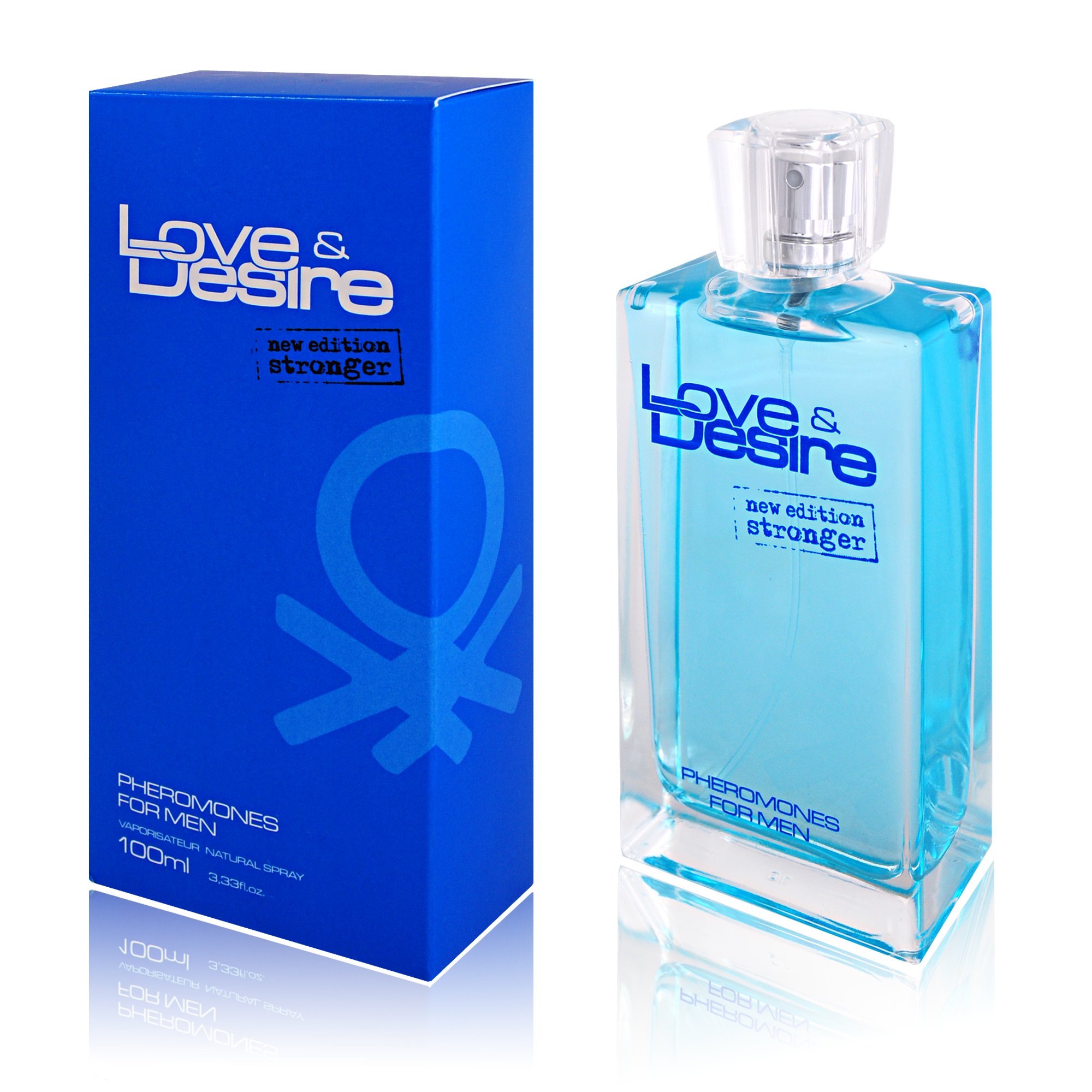 Love & Desire perfume pheromones for men 100 ml seduce women > fresh & vivid scent!