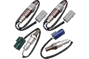 HiSport Oxygen O2 Sensors Upstream and Downstream - Compatible with 2007 2008 2009 2010 Nissan Frontier Pathfinder Xterra 200