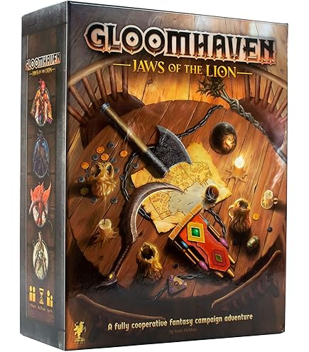 Amazon.com: Sleeve Kings Gloomhaven: Jaws of The Lion Compatible Sleeve  Bundle (8803 X 4 + 8810 X 2) : Toys & Games