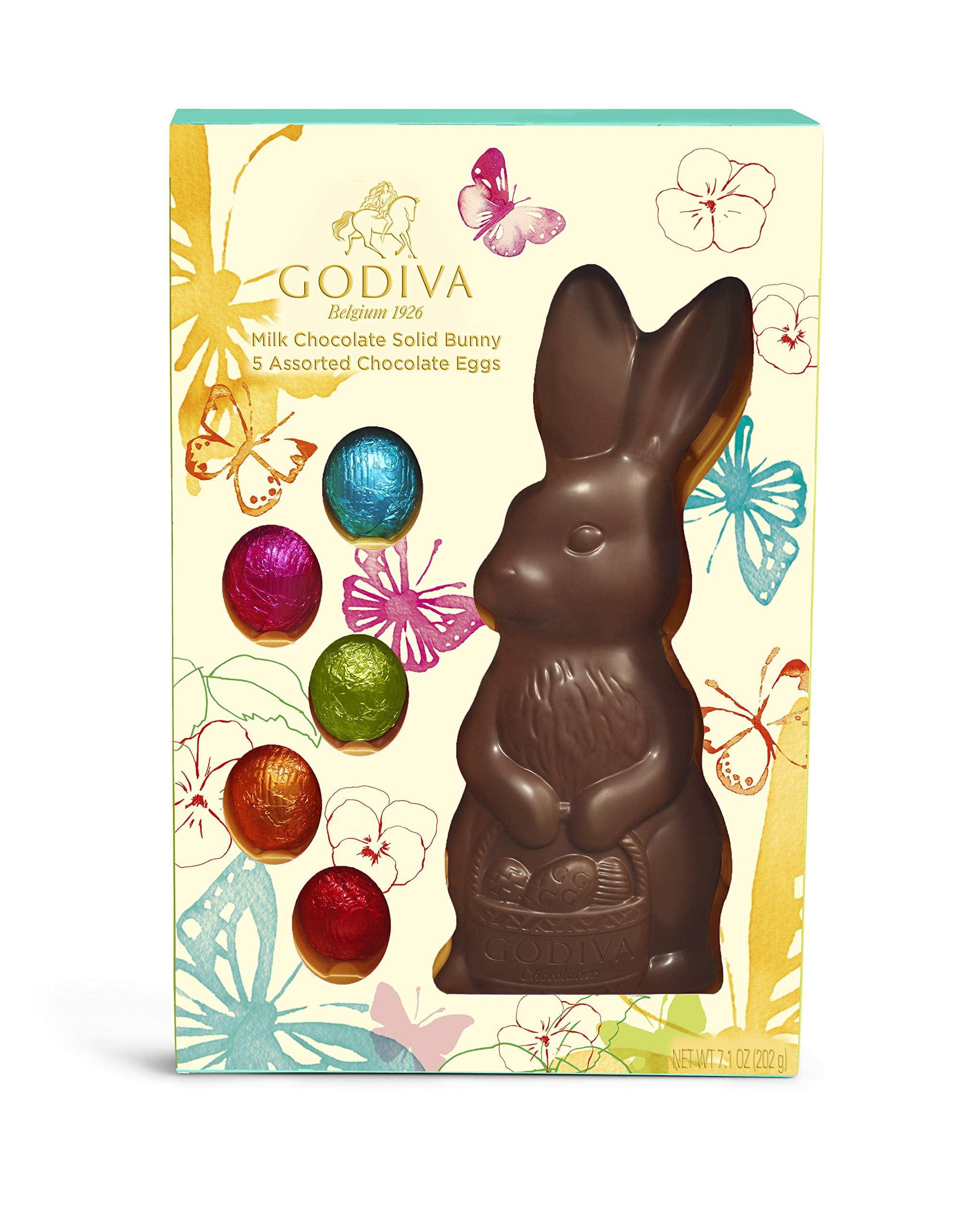 Dark Chocolate Easter Bunny Rabbit 1lb Solid Chocolate