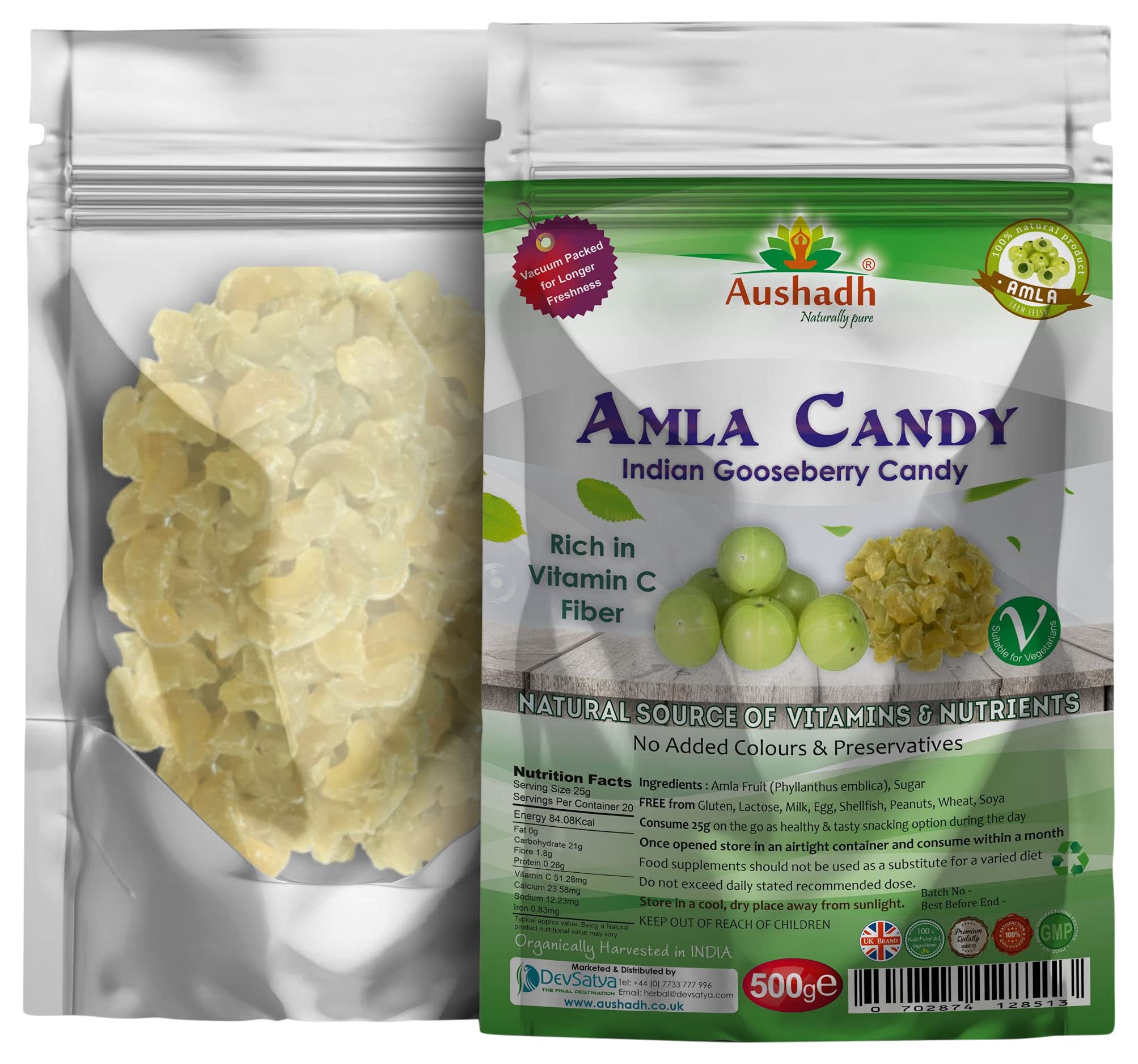 Amla Fruit (Gooseberry) Candy 500grm