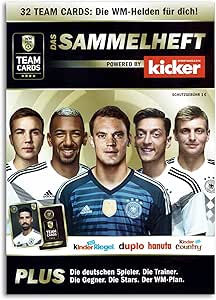 Team Cards sammel grapadora álbum de recortes WM 2018 futbolín ...