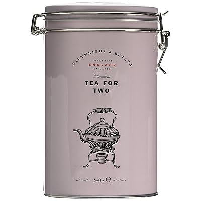 Buy Cartwright Butler Tea For Two Shortbread And Tea Selection Tin Classic Almond Shortbread With Earl Grey Tea Bags Embossed Clip Lid Tin Perfect Gift Shortbread And Tea