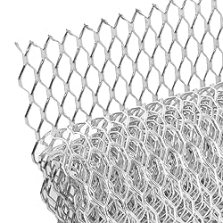 AggAuto Universal 40"x13" Car Grill Mesh - Aluminum