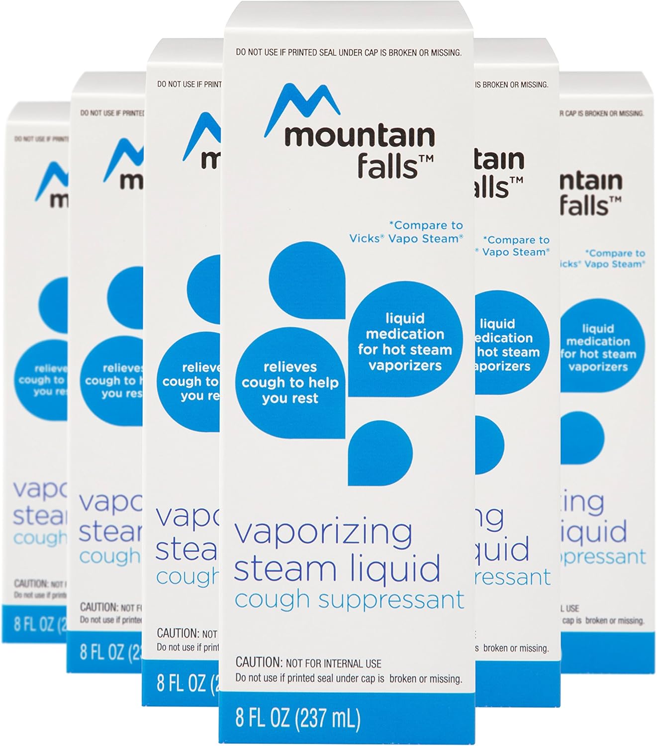 Mountain Falls Vaporizing Steam Liquid Cough Suppressant