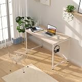 HOMIDEC Writing Computer Desk 80x50x75cm with Storage Bag & Hook view 8