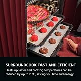 AEG 3000 Series Integrated Oven 72L LED Display Turbo Grill view 7