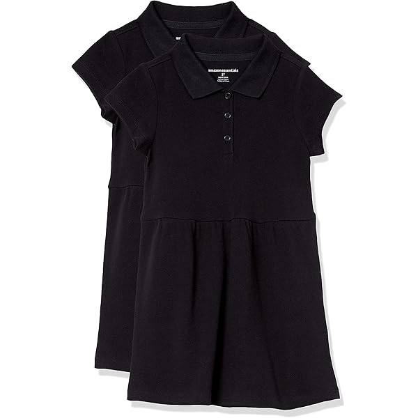Amazon.com: Tommy Hilfiger Girls' Short Sleeve Knit Polo Dress, Everyday  Casual Wear, Soft & Comfortable Fit: Clothing, Shoes & Jewelry