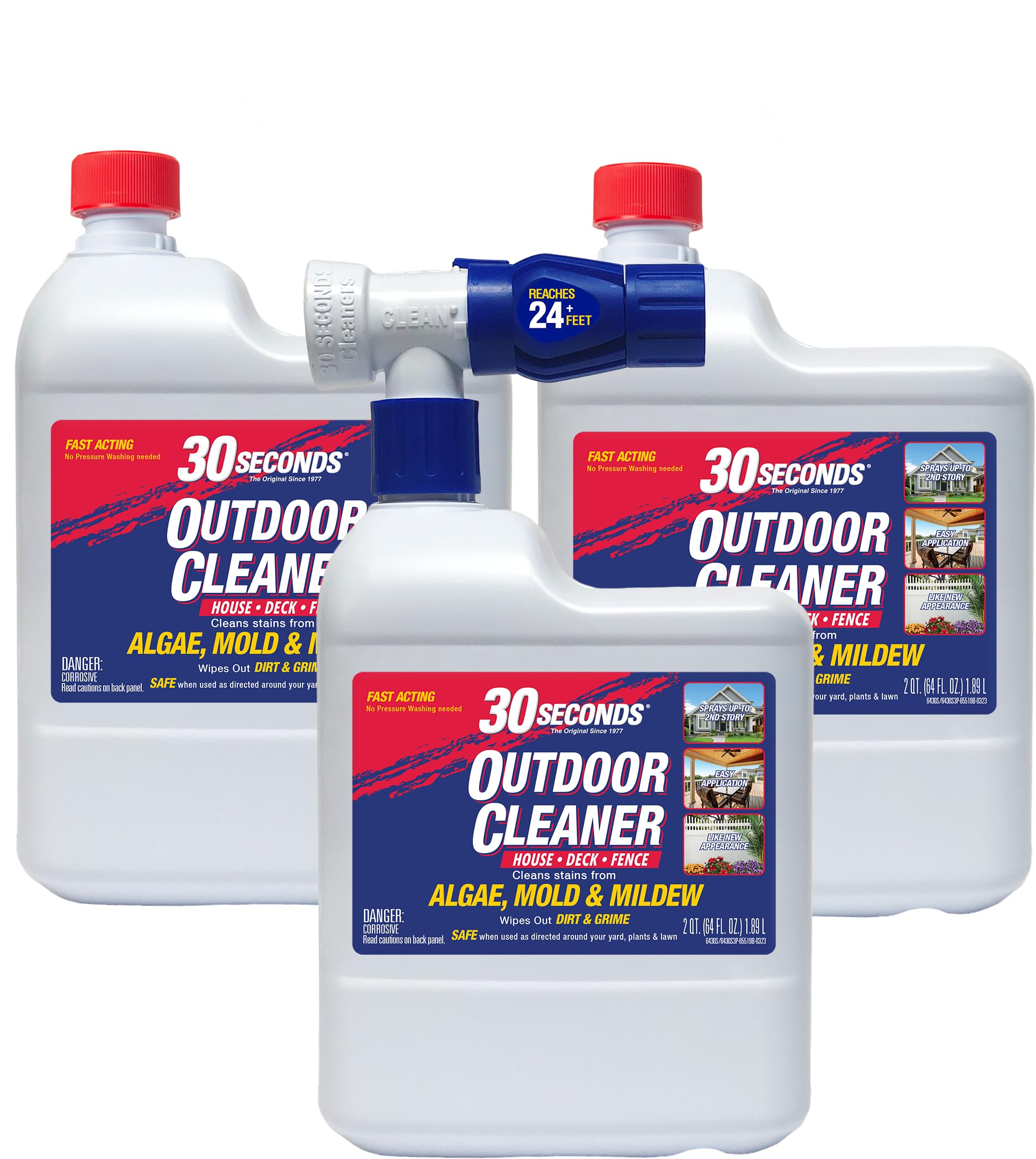 30 SECONDS Mold and Mildew Stain Remover & Outdoor