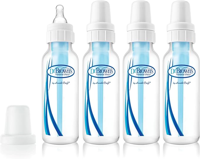 Dr Brown's Standard Bottles, 8Ounce, Pack of 4 Amazon.ca Baby