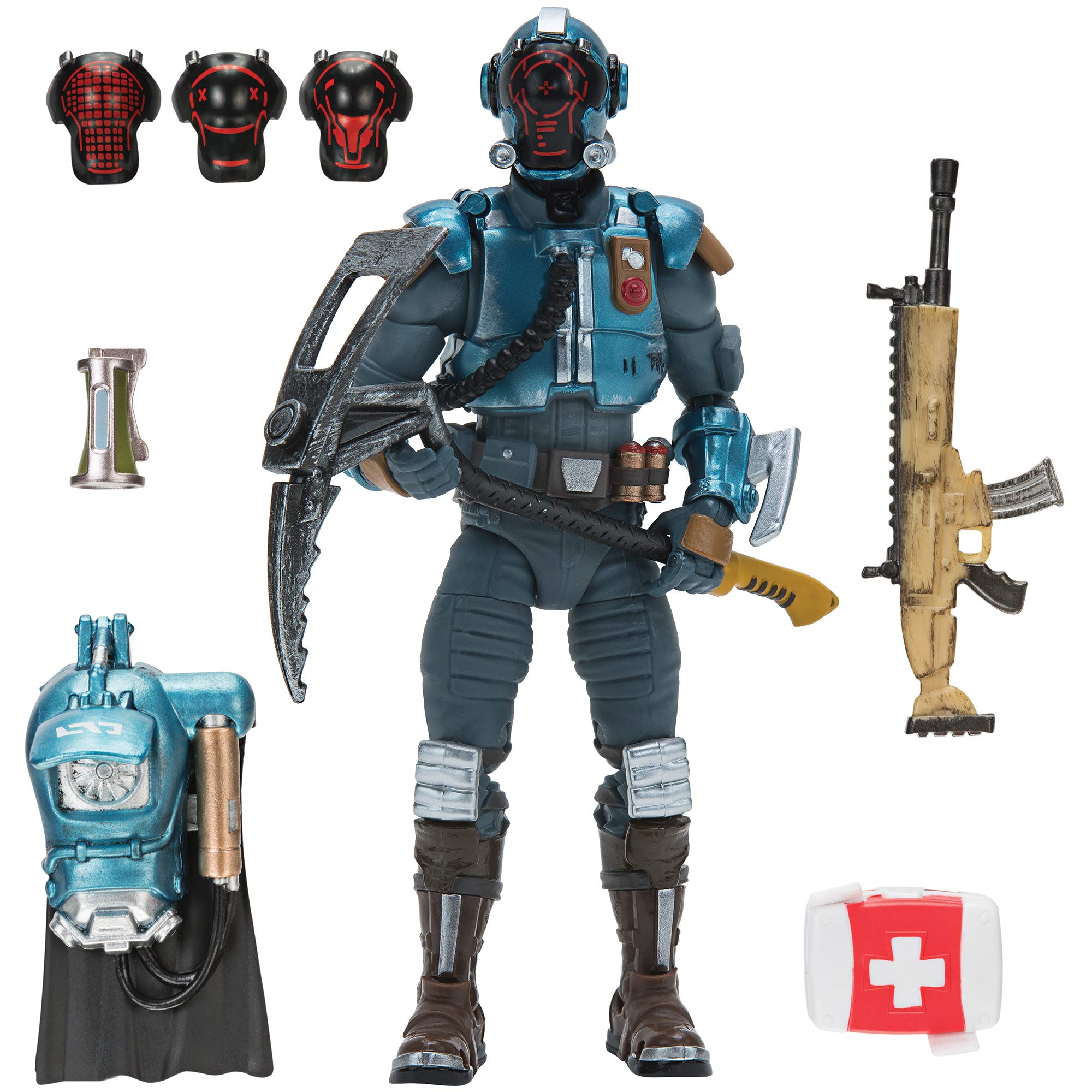 Fortnite Legendary Series, 1 Figure Pack - 6 Inch The Visitor Collectible Action Figure - Includes Interchangeable Face