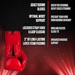 CLETO REYES Training Gloves with Leather Strap