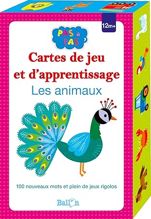 Cartes De Jeu Et D Apprentissage Les Animaux Amazon Fr Jeux Et Jouets