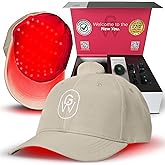 GroWell Red Light Therapy Hair Growth Cap – FDA Cleared Laser Treatment for Hair Regrowth and Reduced Shedding – LED & Laser Red Light Therapy Clinically Proven in Double-Blind Studies -Beige