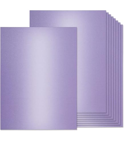 Amazon.com : Kosiz 100 Sheets Metallic Holographic Card