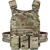 PETAC GEAR Tactical Tegris Cummerbund V5 Weighted Vest Full Set For Man With Zip On Back Panel Banger