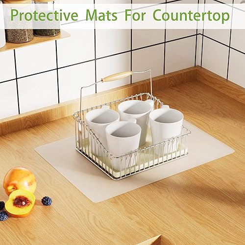 Amazon Kitchen Countertop Protector Mats Janeart Clear Silicone