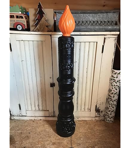 Vntage Blow Mold Jack O Lantern Halloween Decor Ndoor - Etsy - Foto 2