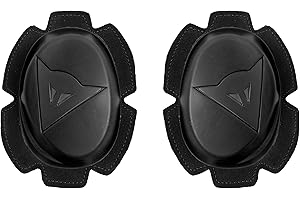 Dainese Motorcycle Knee Slider, Black/Black, Size N