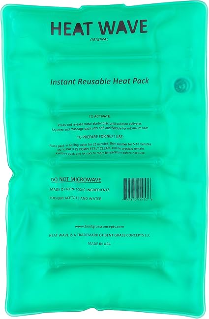 Amazon Com Heat Wave Instant Reusable Heat Packs Large 8x12