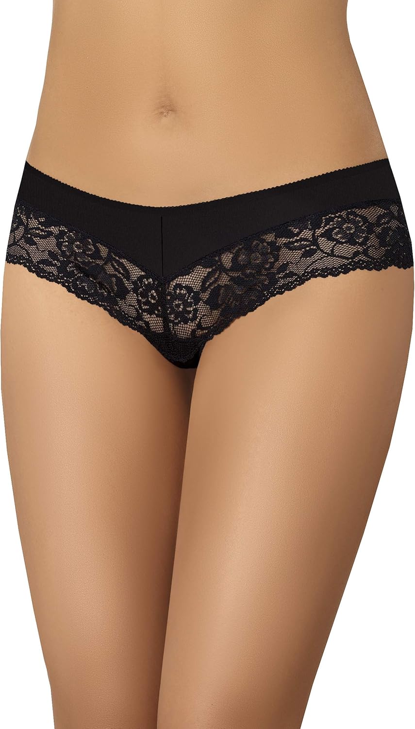 Women's Panties Brazilian Briefs Cotton Underwear Floral Lace Viki