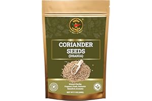 SPICE MAGIC THE TASTE OF MAGIC Spice Magic Whole Coriander Seeds | 7 oz (200 g) Resealable Pouch | Premium Quality, 100% Natural Spice for Curries, Pickling & Global Cuisine.