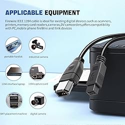 LBSC 9 pin to 6 pin High Speed Firewire Cable iLink