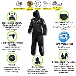BYKR Waterproof Outdoors Motorcycle Rain Suits for
