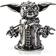 KALIFANO Baby Yoda Inspired Recycled Metal Sculpture Handcrafted from Scrap Metal - One of a Kind Handmade Steel Art Inspired from The Star Wars/Mandalorian Movie Series