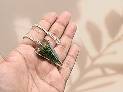 Green Aventurine Orgone Crystal Pendulums for