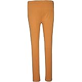 Carrel Cotton Lycra Plain Girls Leggings(AGSPL-3720G)