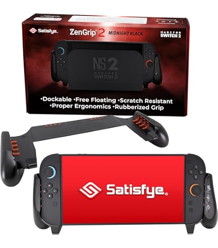 Amazon.com: Satisfye - ZenGrip Ronin Grip, a Dockable Switch Grip