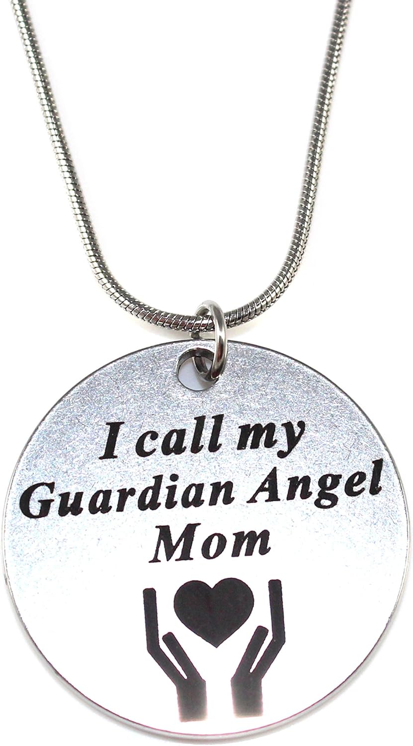 angel mom necklace