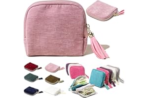 New Travel Jewelry Case, Travel Jewelry Case, Portable Jewelry Organizer Pouch with Zipper & Tassel, Multi-layer Storage for 