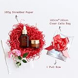 Green Leaves Honey Wicker Basket Kit Gift Hamper Red Packaging view 7