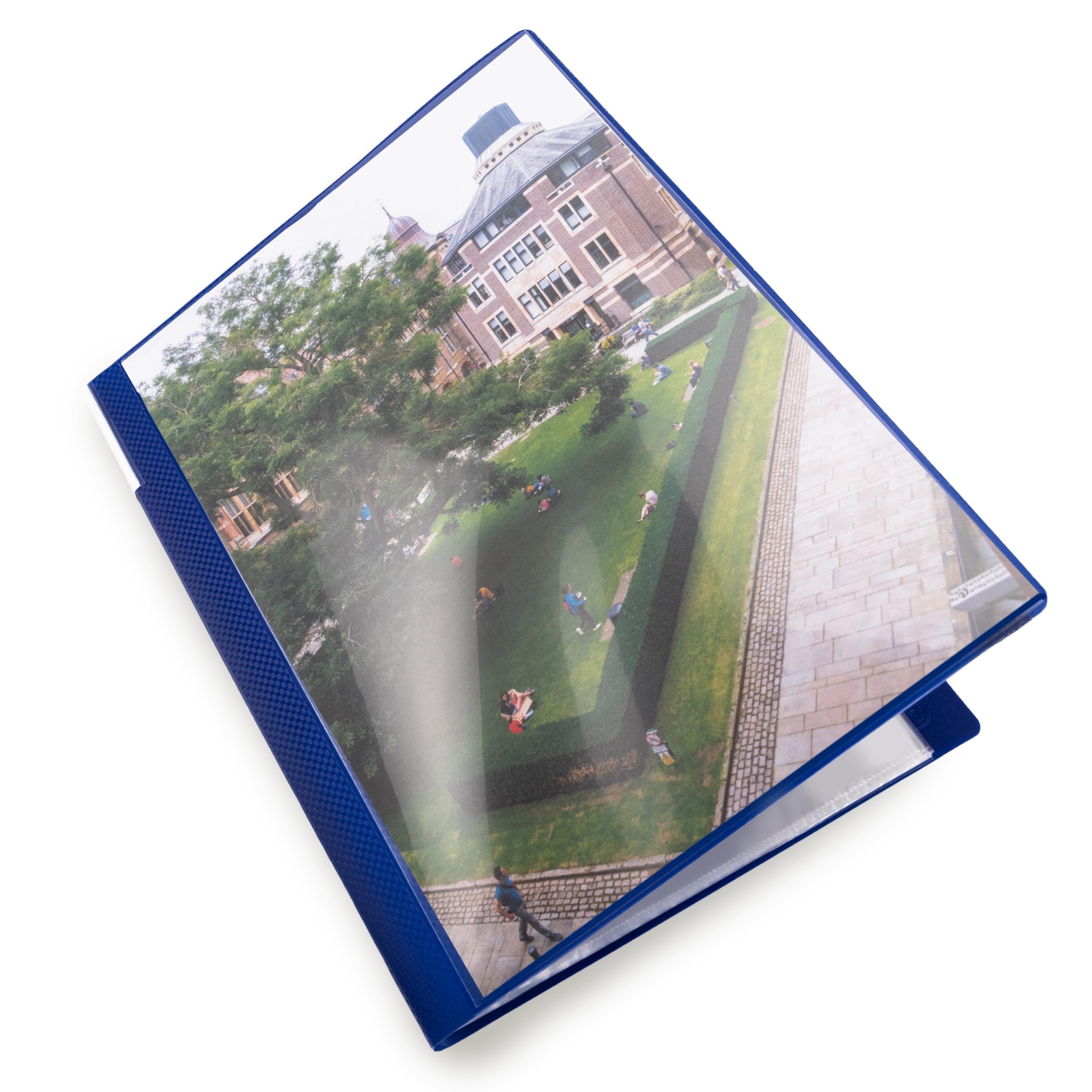 Rapesco 0910 Presentation Display Book, 20 Pockets, A4, Blue