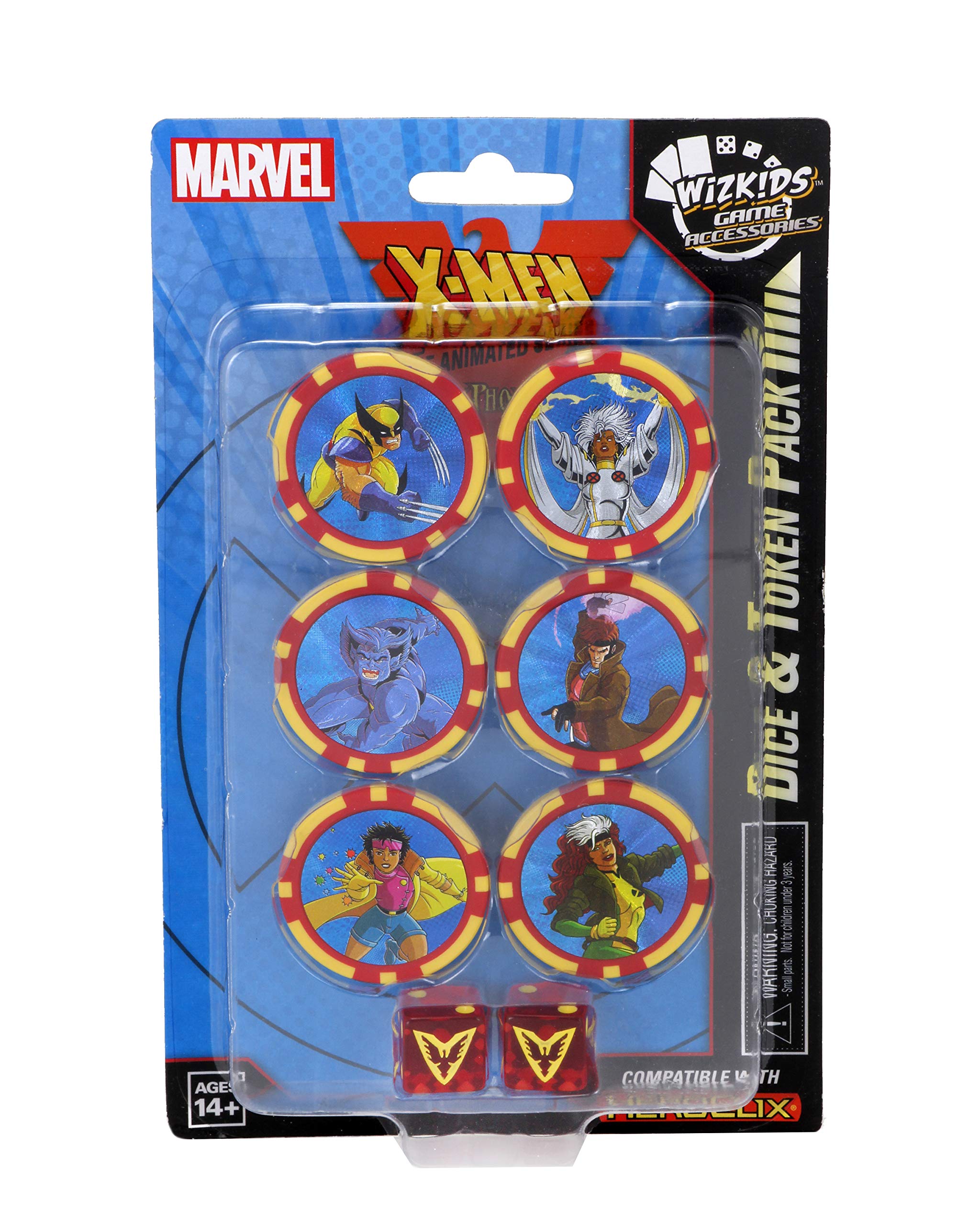Marvel HeroClix X-Men the Animated Series The Dark Phoenix Saga Dice and Token Pack