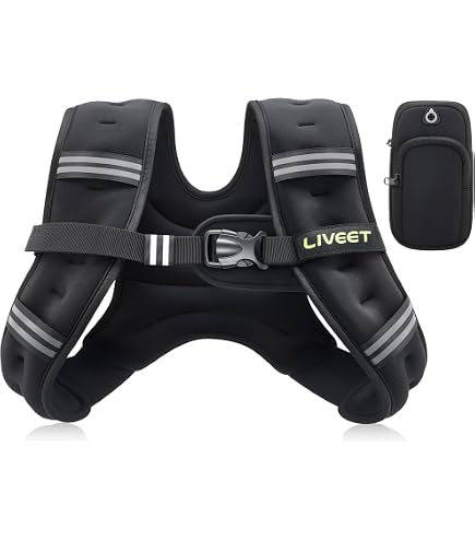 Gilet Lesté APEXUP 18 Lbs (8 Kg) - Pour Course à Pied Et Musculation, Bandes Réfléchissantes (Neuf - Boîte Ouverte)