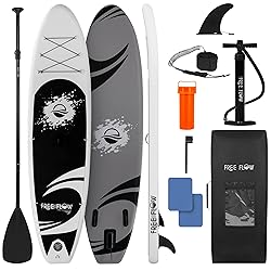 SereneLife Inflatable Stand Up Paddle Board