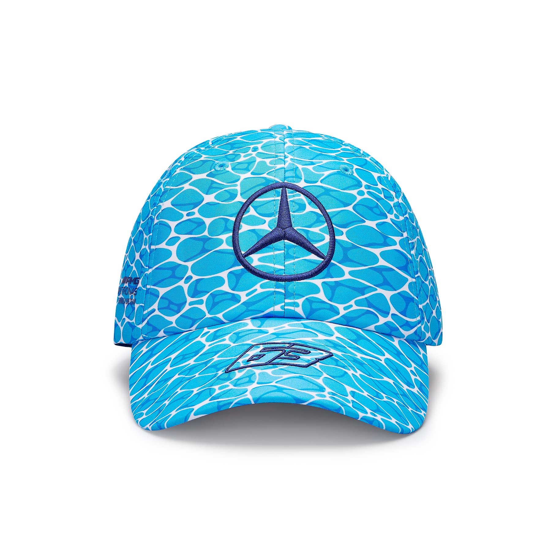 Mercedes AMG Petronas F1 2023 Team SE George Russell Cap No Diving Adults - Blue
